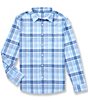 Vineyard Vines Classic Fit Plaid Featherweight Performance Long Sleeve Woven Shirt - Image 1