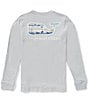 Vineyard Vines Little Boys Duck Hunter Whale Long Sleeve Pocket T-Shirt - Image 1