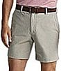 Vineyard Vines On The Go Performance Stretch 7#double; Inseam Shorts, Color:Khaki - Image 1