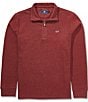 Vineyard Vines Saltwater Quarter-Zip Pullover, Color:Crimson - Image 1