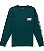 Vineyard Vines Santa Driving Long Sleeve Pocket T-Shirt - Image 2