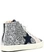Color:Silver Glitter - Image 2 - Breakout Glitter High Top Sneakers