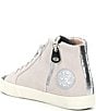 Color:Silver Glitter - Image 3 - Breakout Glitter High Top Sneakers