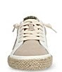 Color:Taupe Pebbled - Image 5 - Coastal Pebbled Leather Espadrille Sneakers