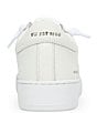 Color:Crisp White - Image 3 - Denisse Leather Retro Sneakers