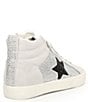 Color:Multi Sparkle - Image 2 - Dyno Rhinestone High Top Sneakers
