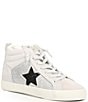 Color:Multi Sparkle - Image 1 - Dyno Rhinestone High Top Sneakers