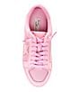 Color:Hot Pink - Image 5 - Extra Monochrome Star Sneakers