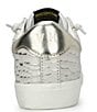 Color:Gold Croco - Image 3 - Flair Crocodile Embossed Sneakers