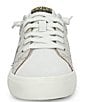 Color:Gold Croco - Image 5 - Flair Crocodile Embossed Sneakers