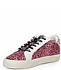 Color:Pink Glitter - Image 4 - Flair Glitter Sneakers