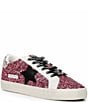 Color:Pink Glitter - Image 1 - Flair Glitter Sneakers