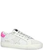 Color:Pink Suede/Multi Glitter - Image 1 - Flair Iridescent Glitter Sneakers