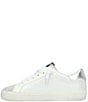 Color:White Snake/Washed Silver - Image 4 - Flair Snake Embossed Sneakers