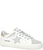 Color:White Snake/Washed Silver - Image 1 - Flair Snake Embossed Sneakers
