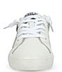Color:Black/White Natural Checkered - Image 5 - Flair Woven Checkered Sneakers