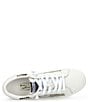 Color:Black/White Natural Checkered - Image 6 - Flair Woven Checkered Sneakers