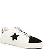 Color:Black/White Multi - Image 1 - Gadol Star Perforated Sneakers