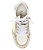 Color:Nude Croco Multi - Image 5 - Girls' Alaia Crocodile Embossed Leather Star Sneakers (Youth)
