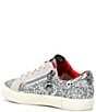 Color:Silver/Red Multi - Image 3 - Girls' Charlotte Star Glitter Sneakers (Youth)