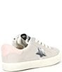 Color:Light Grey Multi - Image 2 - Girls' Gail Suede Metallic Star Sneakers (Youth)