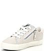 Color:Light Grey Multi - Image 4 - Girls' Gail Suede Metallic Star Sneakers (Youth)