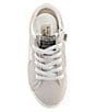 Color:Light Grey Multi - Image 5 - Girls' Gail Suede Metallic Star Sneakers (Youth)