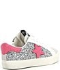 Color:Silver Glitter Multi - Image 2 - Girls' Valery Glitter Star Sneakers (Youth)
