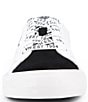 Color:White/Black Rhinestone - Image 4 - Grande Rhinestone Star Perforated Sneakers