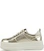 Vintage Havana Hunter Metallic Platform Sneakers - Image 4