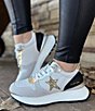 Major 29 Vintage Havana Clear Glitter Multi Sneaker
