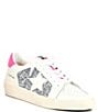 Color:Pink Pop - Image 1 - Positivity Glitter Star Sneakers