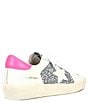 Color:Pink Pop - Image 2 - Positivity Glitter Star Sneakers