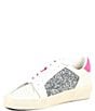 Color:Pink Pop - Image 4 - Positivity Glitter Star Sneakers