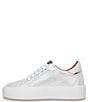 Color:White/Silver/Red - Image 4 - Ream Metallic Star Platform Sneakers
