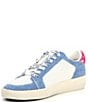 Color:Denim/Pink Pop - Image 4 - Reflex Denim Heel Pop Sneakers