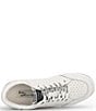 Color:Pure White - Image 6 - Serenity Court Inspired Retro Sneakers
