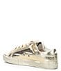 Color:Gold Foil - Image 3 - Shine Metallic Foil Sneakers