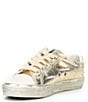 Color:Gold Foil - Image 4 - Shine Metallic Foil Sneakers