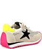 Color:Clear Mesh/Neon Yellow - Image 2 - Shooter Clear Colorblock Retro Sneakers