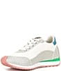 Color:Silver Glitter/Peach Multi - Image 4 - Shooter Glitter Colorblock Retro Sneakers