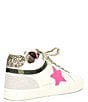 Color:Pink Pop - Image 2 - Ziva Mid Top Sneakers