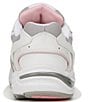Color:Pink - Image 3 - 23Walk Leather Lace-Up Sneakers