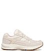 Color:Cream/Pink - Image 2 - 23Walk Suede Lace-Up Sneakers