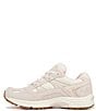 Color:Cream/Pink - Image 5 - 23Walk Suede Lace-Up Sneakers