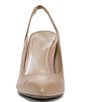 Color:Macaroon Nappa - Image 6 - Adalena Leather Slingback Pumps