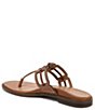 Color:Tan - Image 4 - Alvana Leather Thong Sandals