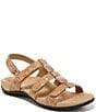 Color:Gold Cork - Image 1 - Amber Cork Sandals