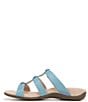 Color:Captains Blue - Image 5 - Amber Strappy Slide Sandals