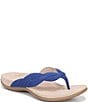 Vionic Bella Braid Suede Thong Sandals - Image 1